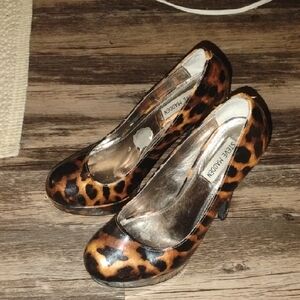 Steve Madden Leopard Print Heels